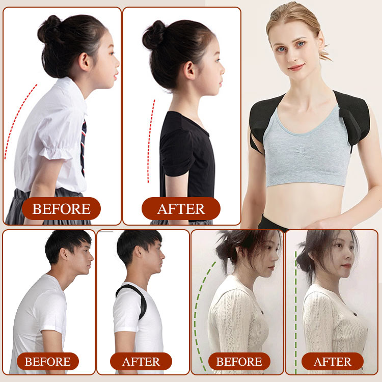 Heroes Day promotion to save ₱100- American Medical Experts Recommended-Professional posture correction belt-Restore the perfect figure and shape the figure of the model	